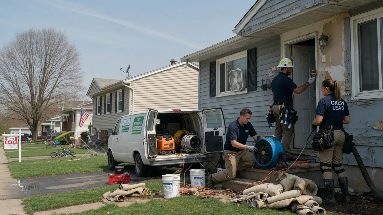 Flood Cleanup in Harwood, TX near me