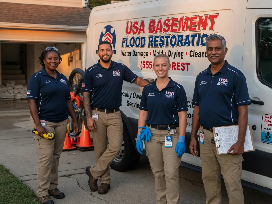 Basement Flood Cleanup company in Harwood, TX