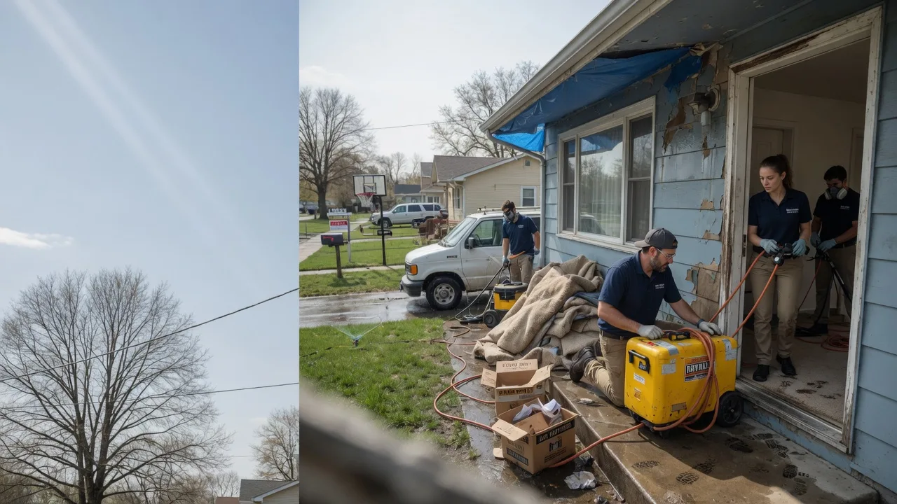Basement Flood Cleanup in Harwood, TX near me